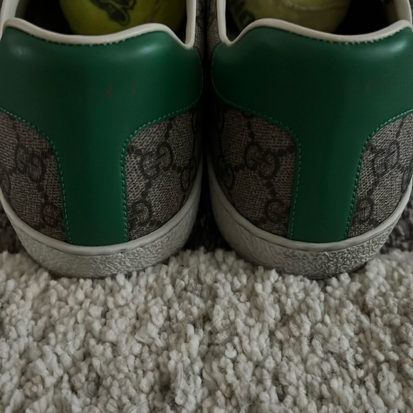 Gucci GG Supreme Not Fake Sneakers Authentic Size 11G Fits 12 US Shoes - Picture 5 of 10